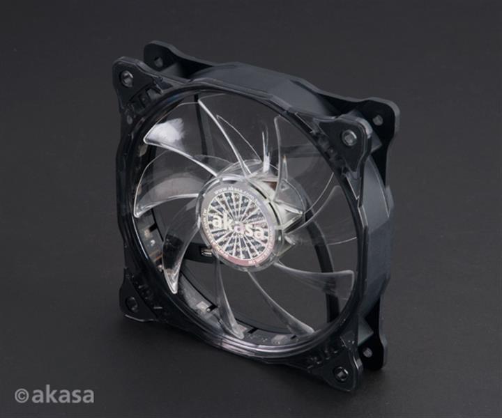 Akasa 12cm VEGAS 7 Cooling fan with 18 LEDs and 7 colour cycle