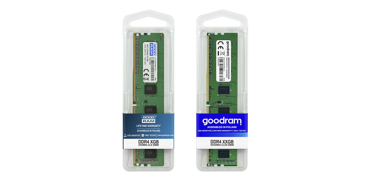 Goodram GR2666D464L19S/8G geheugenmodule 8 GB 1 x 8 GB DDR4 2666 MHz
