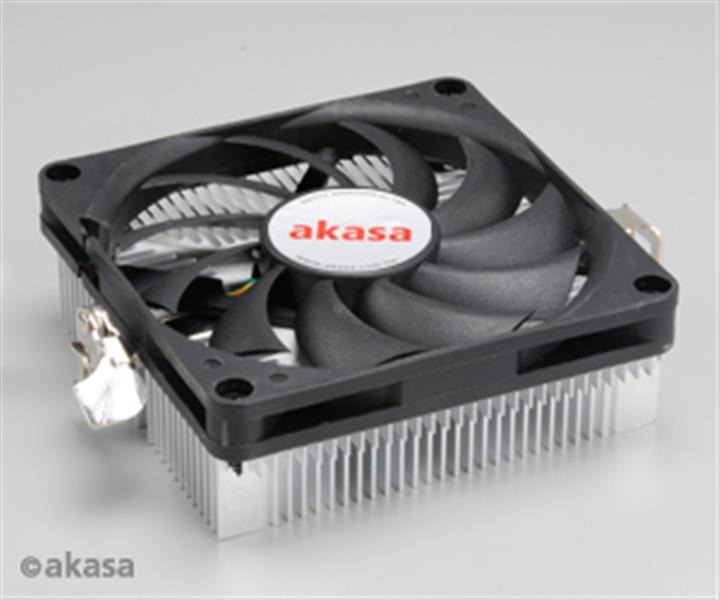 Akasa Low Profile 29mm Active Aluminium Cooler with PWM 80mm Fan