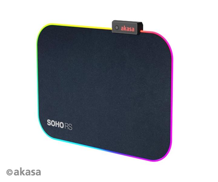 Akasa SOHO RS RGB gaming mouse pad 35x25cm 4mm thick