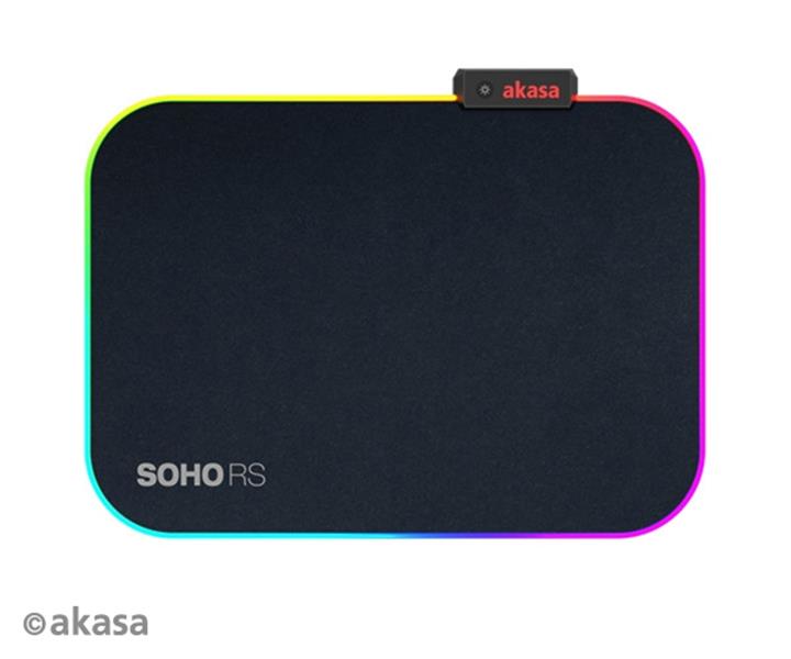 Akasa SOHO RS RGB gaming mouse pad 35x25cm 4mm thick