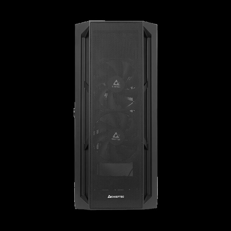 Chieftec Apex Air Black E-ATX Gaming case T Glass w Mesh front panel 3 x PWM Fan
