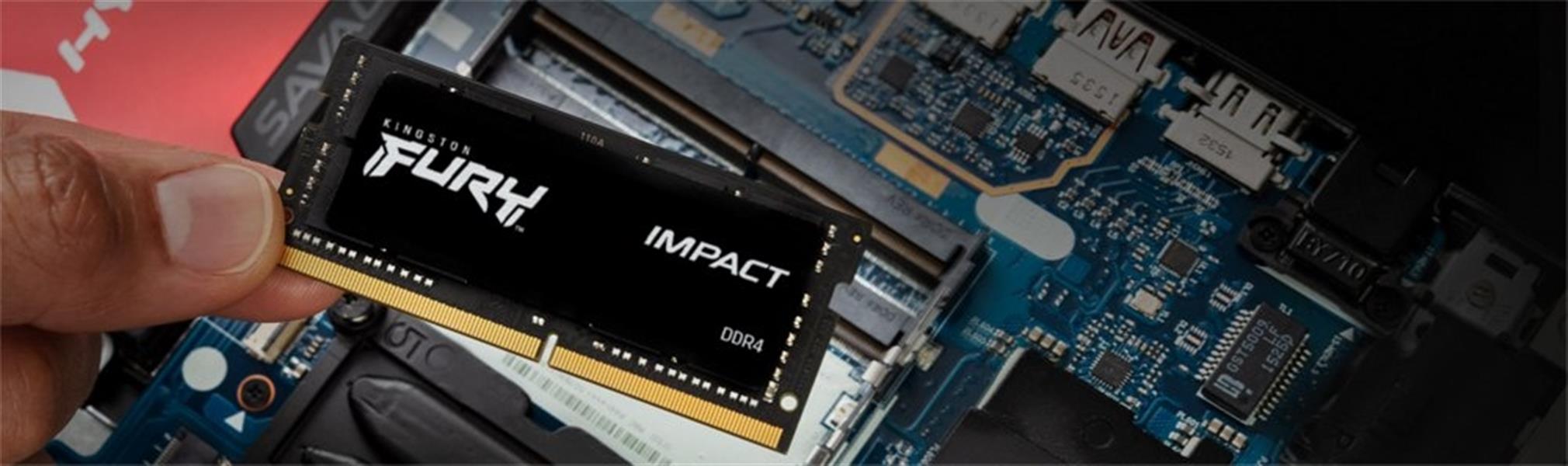 Kingston Technology FURY 8GB 2666MT/s DDR4 CL15 SODIMM Impact