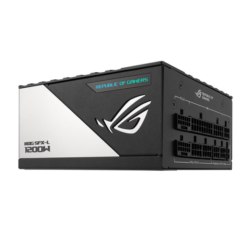 ASUS ROG -LOKI-1200T-SFX-L-GAMING power supply unit 1200 W 20+4 pin ATX Zwart, Zilver