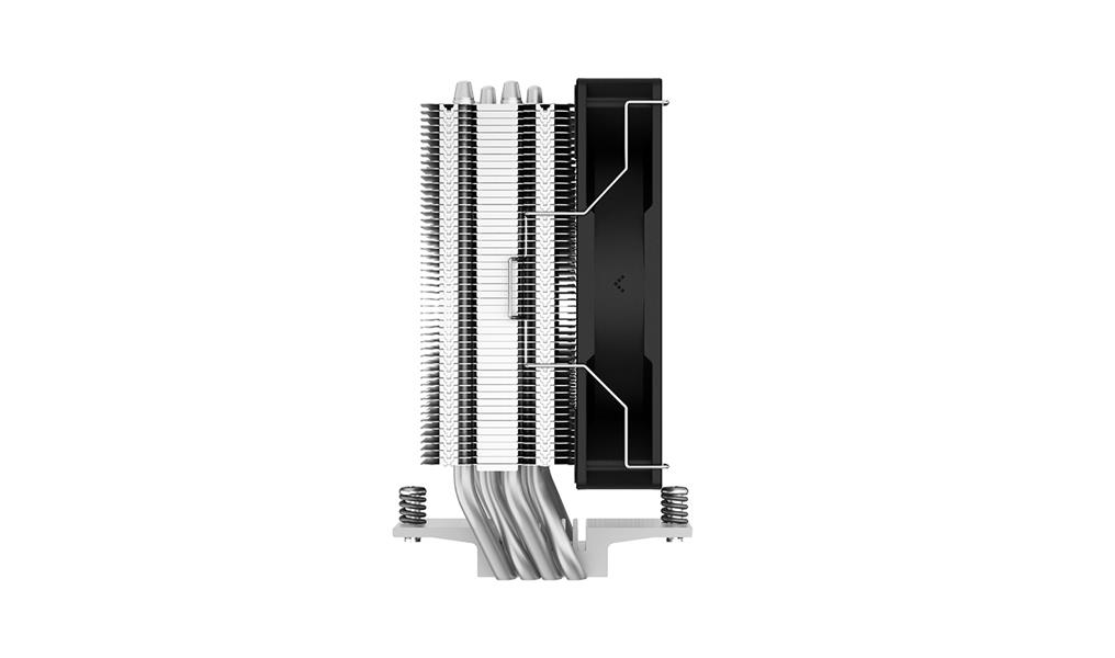 DeepCool AG400 Processor Luchtkoeler 12 cm Aluminium, Zwart 1 stuk(s)