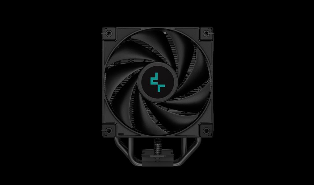 DeepCool AK400 ZERO DARK Processor Luchtkoeler 12 cm Zwart 1 stuk(s)