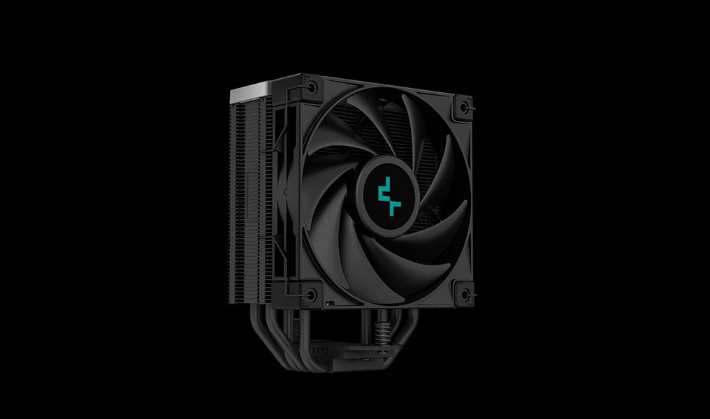 DeepCool AK400 ZERO DARK Processor Luchtkoeler 12 cm Zwart 1 stuk(s)