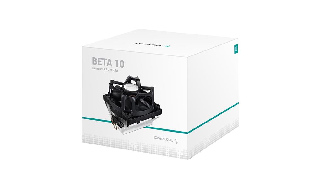 DeepCool BETA 10 Processor Luchtkoeler 9,2 cm Aluminium, Zwart 1 stuk(s)