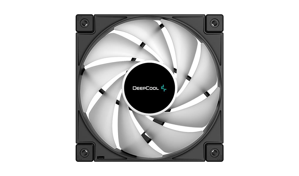 DeepCool FC120-3 IN 1 Computer behuizing Ventilator 12 cm Zwart, Licht Grijs
