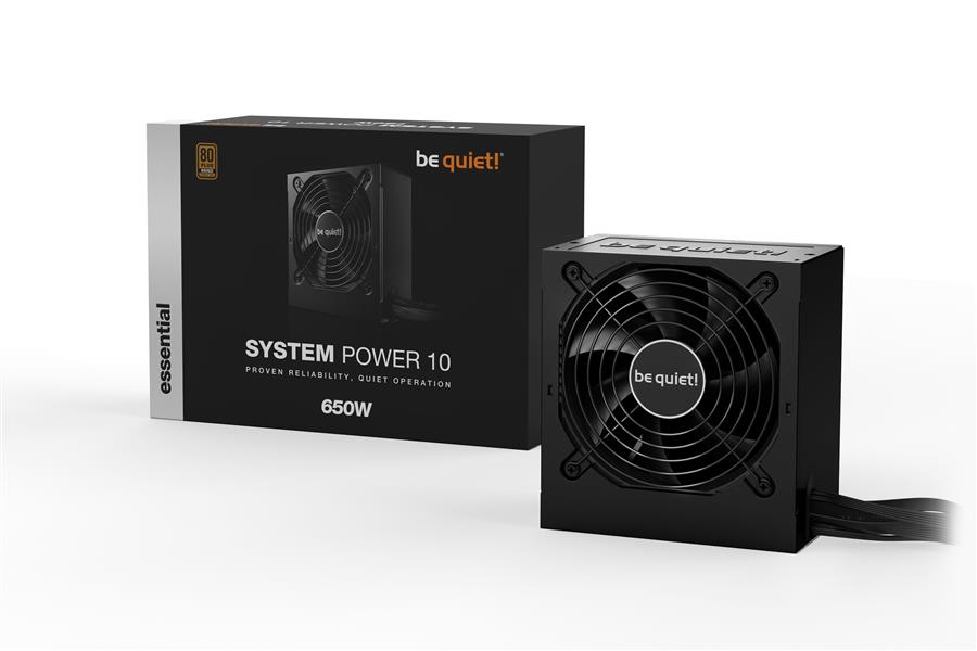 be quiet! System Power 10 power supply unit 650 W 20+4 pin ATX ATX Zwart
