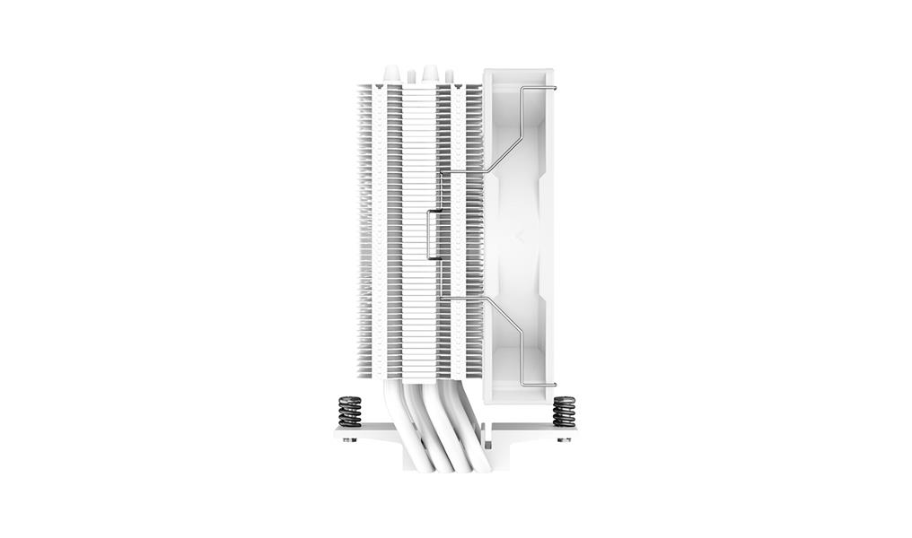 DeepCool AG400 WH ARGB Processor 12 cm Wit