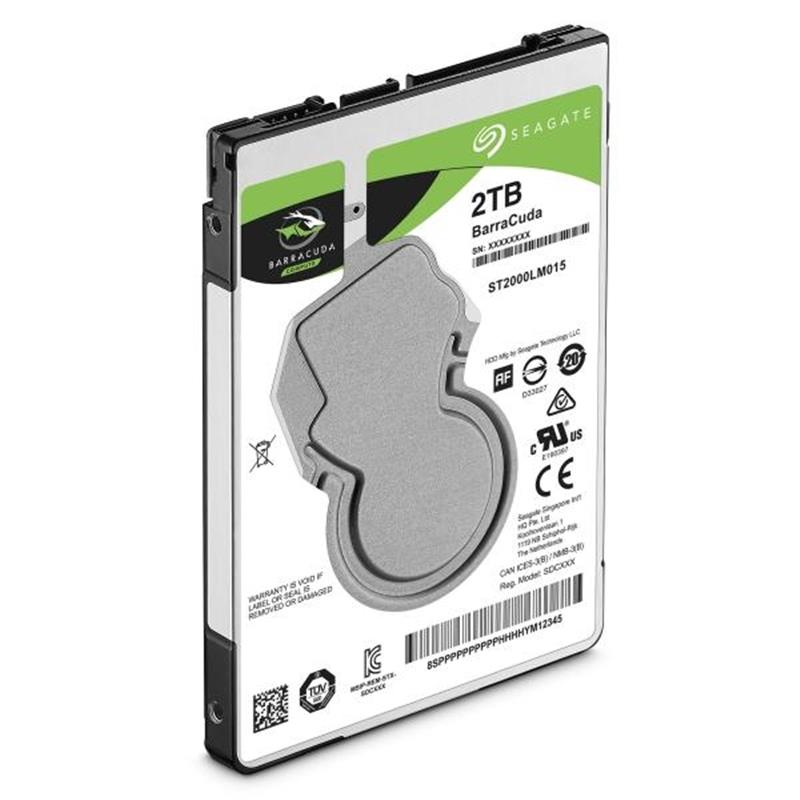 Seagate Barracuda 2.5"" 2.5"" 2000 GB SATA III