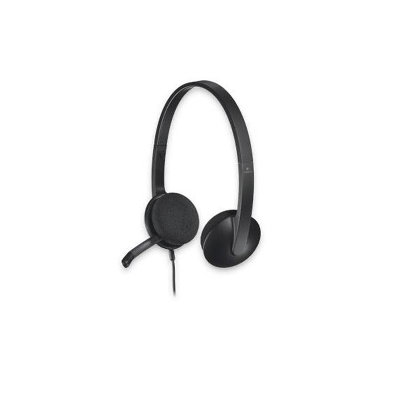 Logitech H340 hoofdtelefoon Hoofdband Stereofonisch Zwart