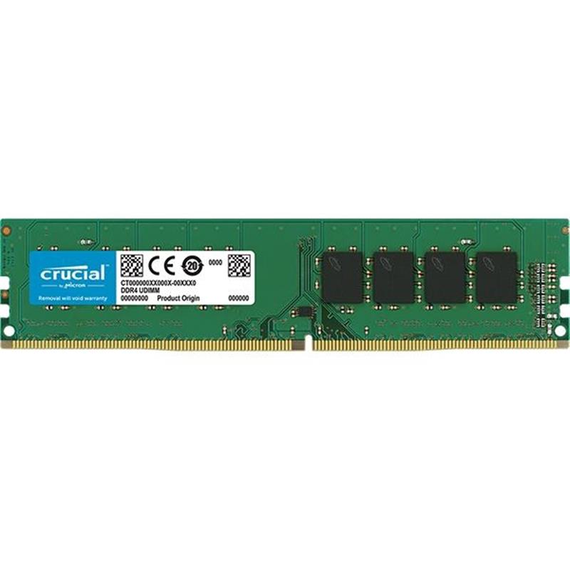 Crucial CT4G4DFS824A geheugenmodule 4 GB 1 x 4 GB DDR4 2400 MHz