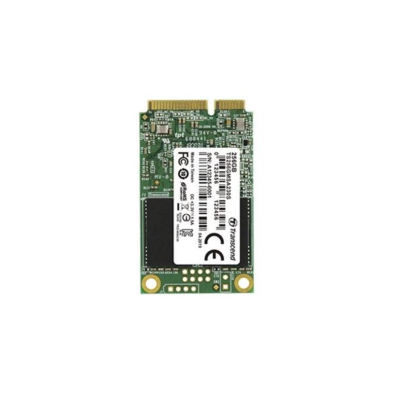 TRANSCEND 128GB mSATA SSD SATA3 3D TLC