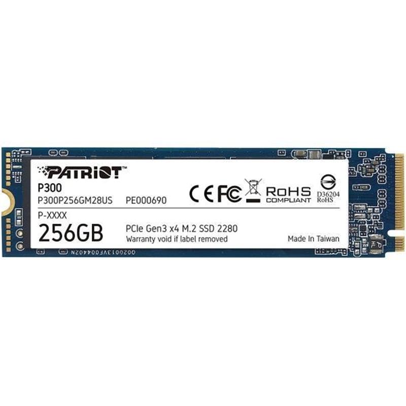 Patriot P300 SSD 1 TB M 2 2280 PCIe Gen3x4 1700 1100 MB s 290K IOPS 2W