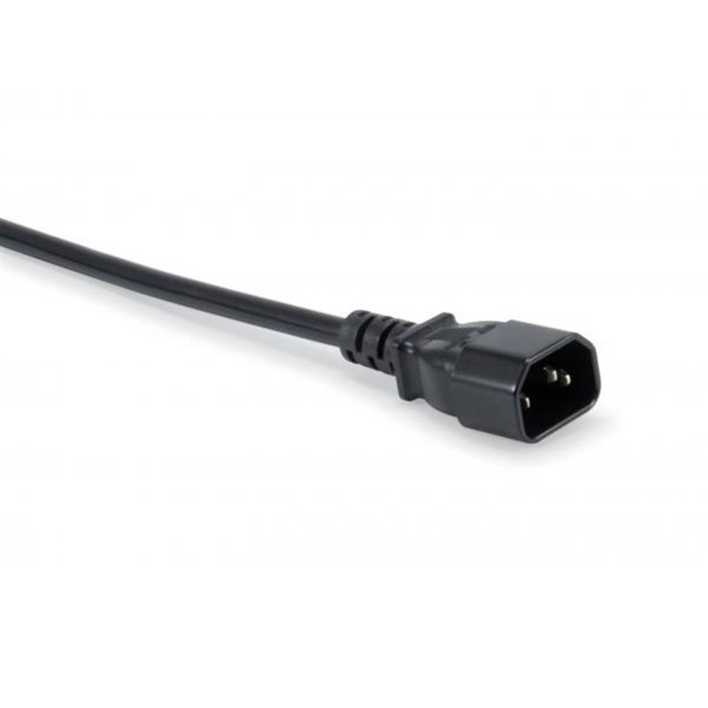 Equip 333310 energiedistributie 1U Zwart 8 AC-uitgang(en)