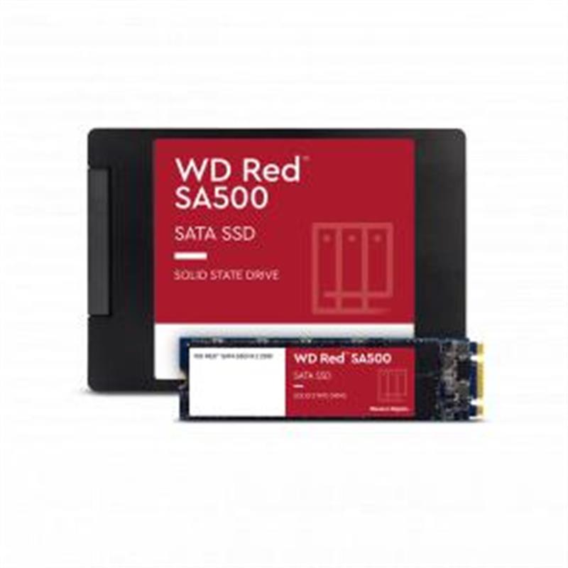 WD Red SSD SA500 NAS 500GB M 2 2280 SATA