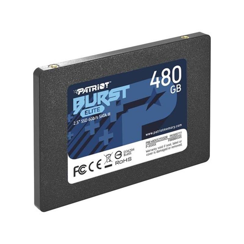 Patriot BURST ELITE SSD 480GB 2 5 SATA3 450MB s TRIM