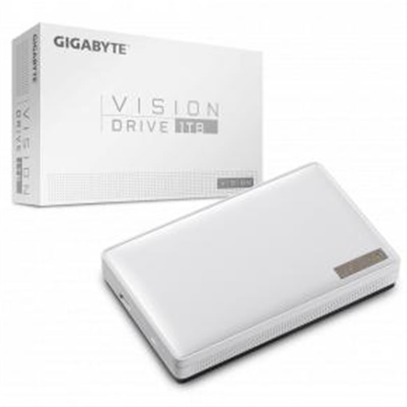 Gigabyte Vision Drive 1TB 1000 GB Zwart, Wit