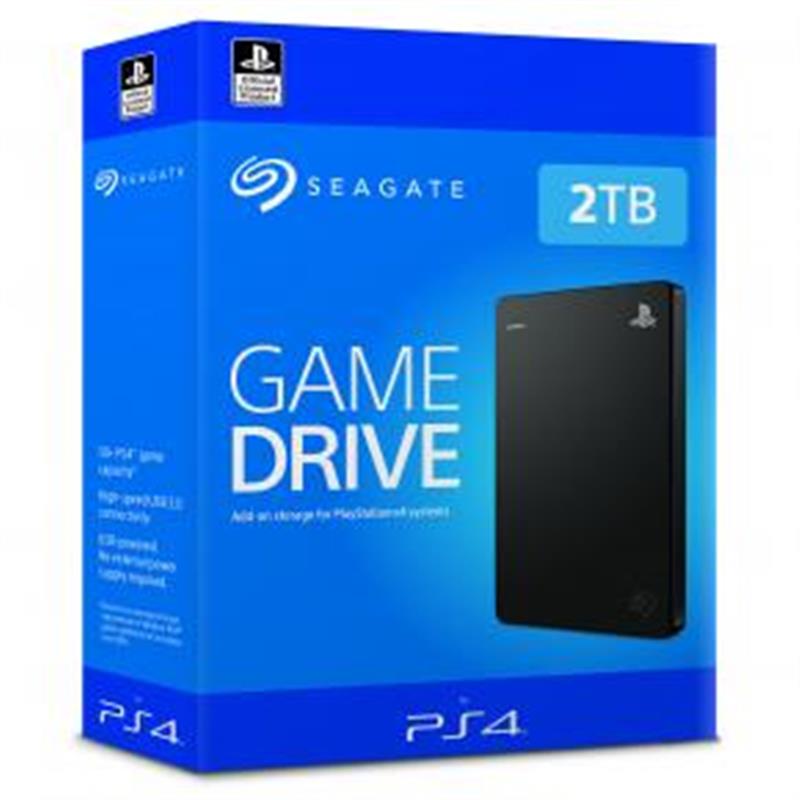 Seagate Game Drive STGD2000200 externe harde schijf 2000 GB Zwart