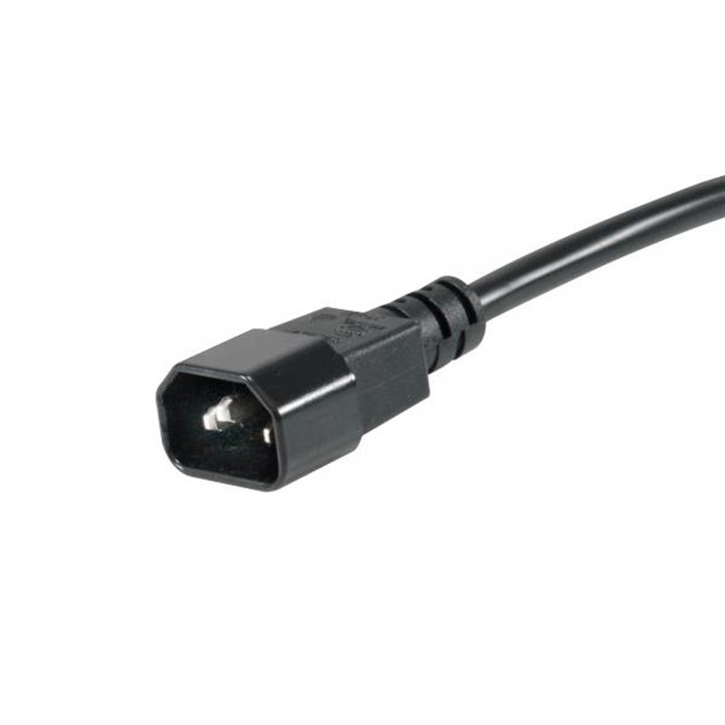 Equip 333286 energiedistributie 8 AC-uitgang(en) 1U Zwart