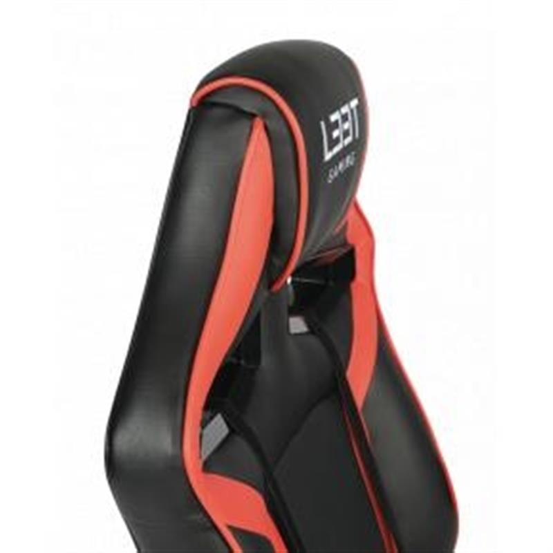 L33T Gaming Extreme Gaming Chair - RED PU Leather Class-4 gas lift
