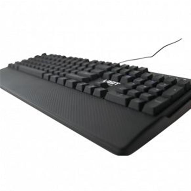 L33T Gaming Megingj rd Full Mechanical Gaming Keyboard W RGB US INTERNATIONAL USB 105-key