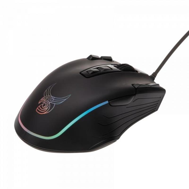 L33T Gaming Mjolnir Gaming Mouse 11 Buttons 12 000DPI RGB USB 1 8m