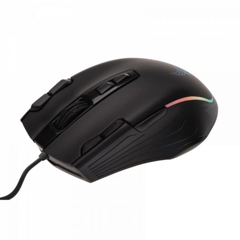 L33T Gaming Mjolnir Gaming Mouse 11 Buttons 12 000DPI RGB USB 1 8m