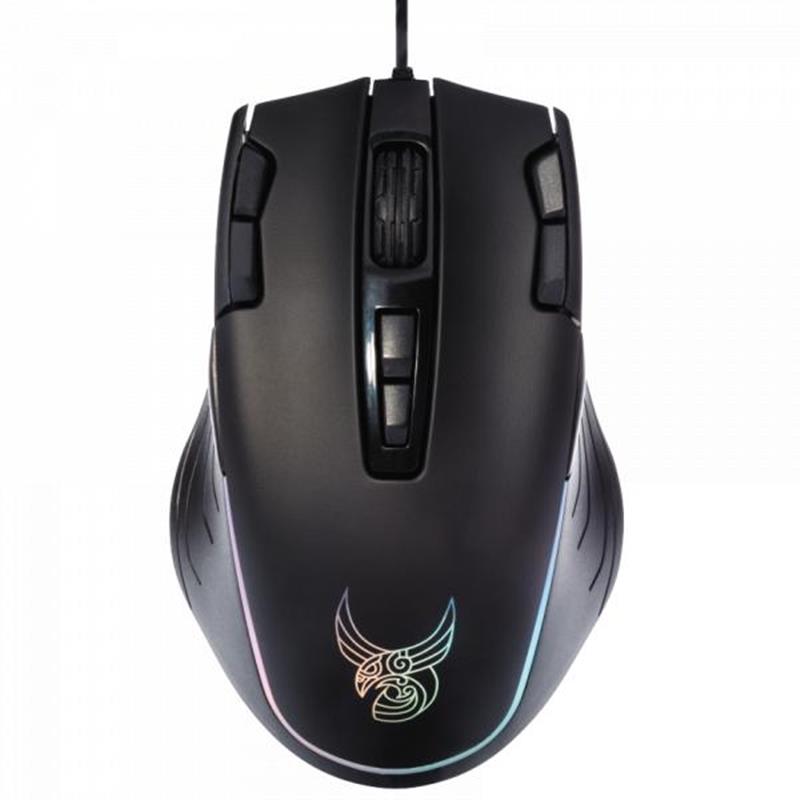 L33T Gaming Mjolnir Gaming Mouse 11 Buttons 12 000DPI RGB USB 1 8m