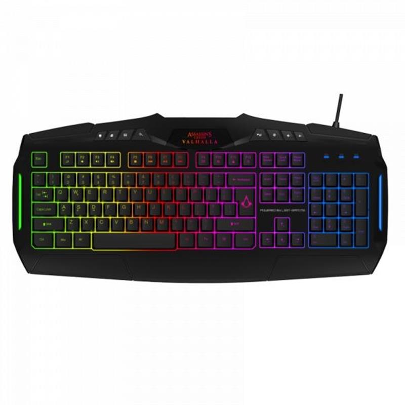 L33T Gaming Assassins Creed 4-In-1 battlepack US 105-Key Anti-Ghosting Optical 3200 DPI