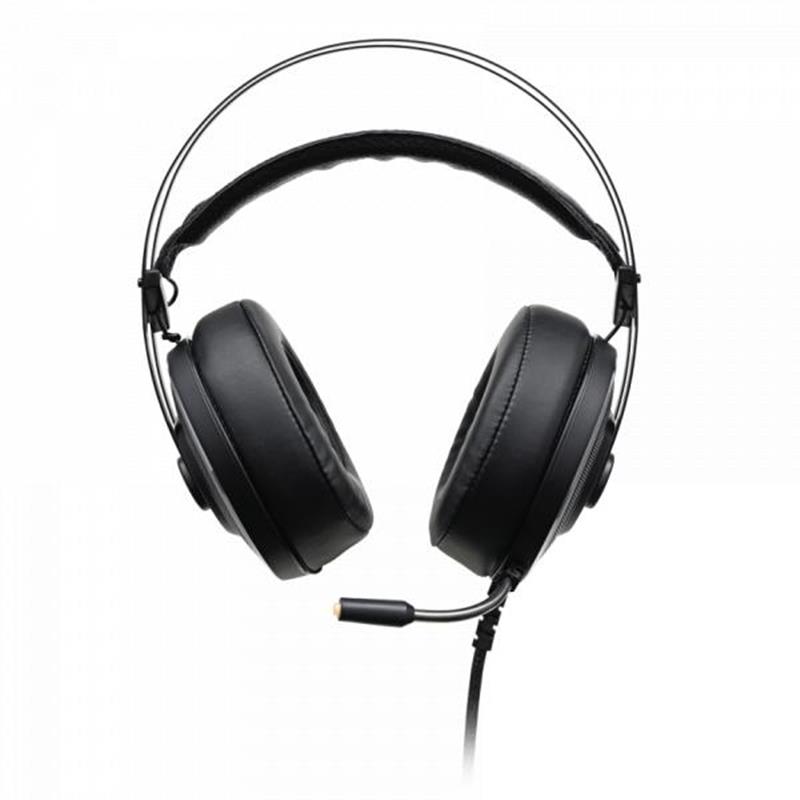 L33T Gaming Nebulir Gaming Headset w Mic RGB 50mm Black