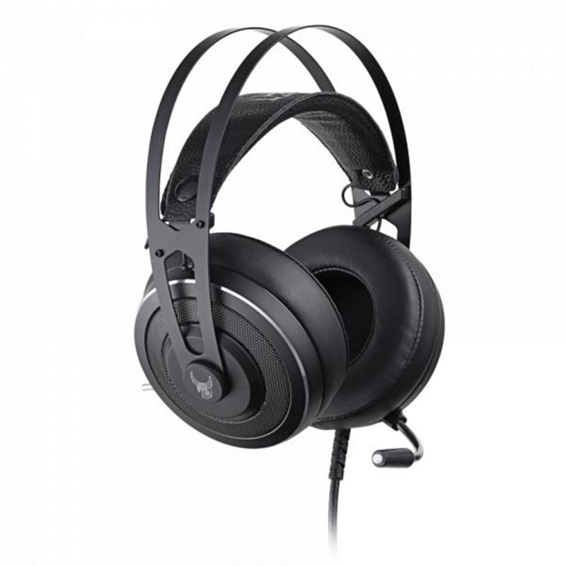 L33T Gaming Nebulir Gaming Headset w Mic RGB 50mm Black