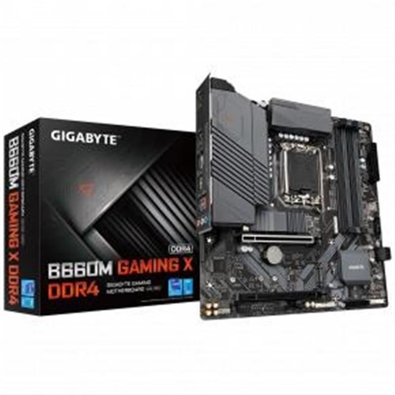Gigabyte B660M GAMING X DDR4 moederbord Intel B660 LGA 1700 micro ATX