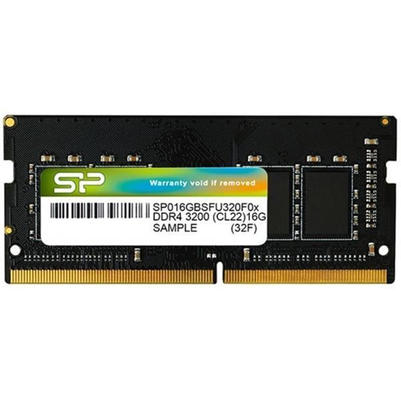 Silicon Power SP016GBSFU266X02 geheugenmodule 16 GB 1 x 16 GB DDR4 2666 MHz