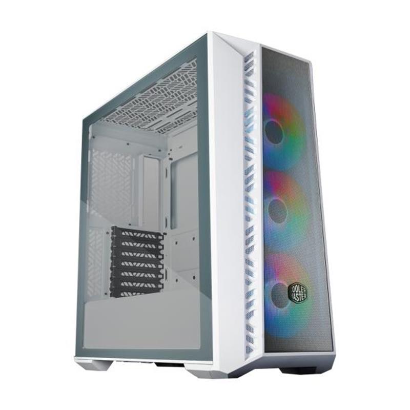 Cooler Master MasterBox 520 Mesh White ATX midi Edge-to-edge transparent window