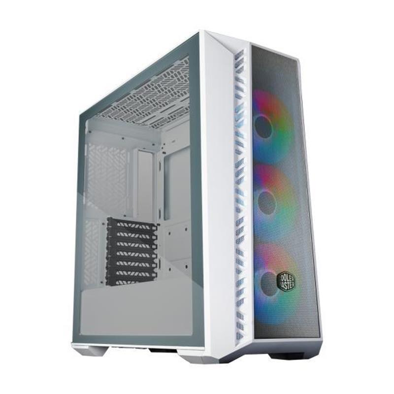 Cooler Master MasterBox 520 white ATX Midi-Tower Edge-to-Edge transparent window