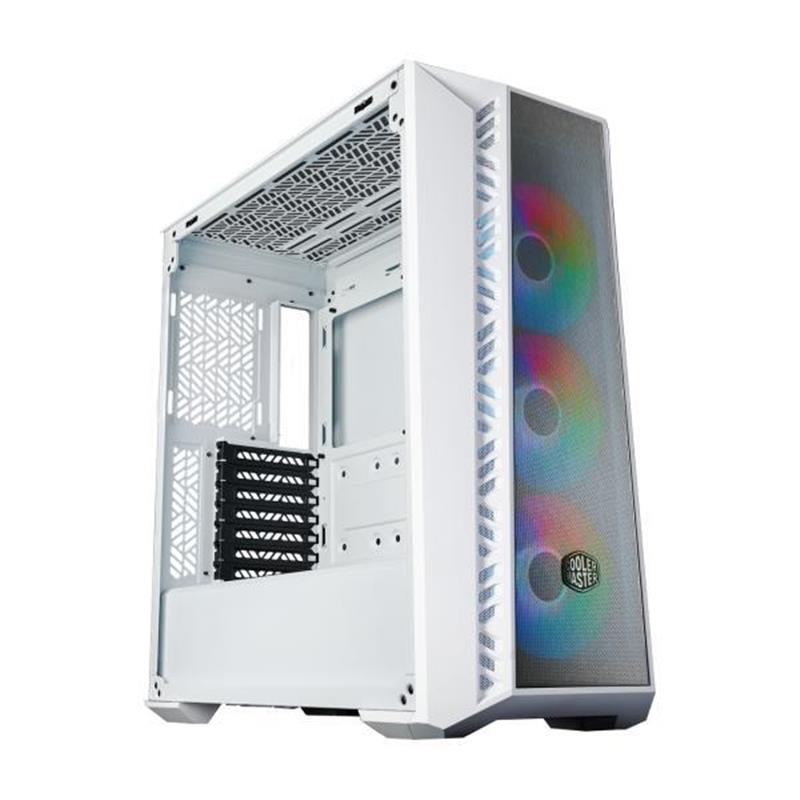 Cooler Master MasterBox 520 white ATX Midi-Tower Edge-to-Edge transparent window