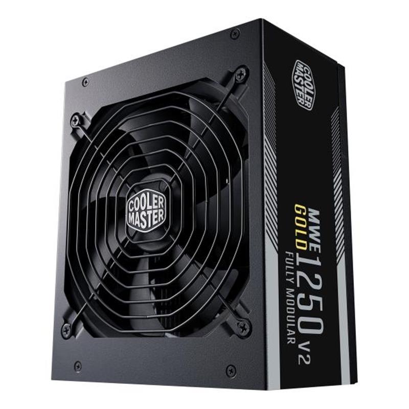 Cooler Master MWE Gold V2 ATX 1250W RTX Ready Modular 140mm Black