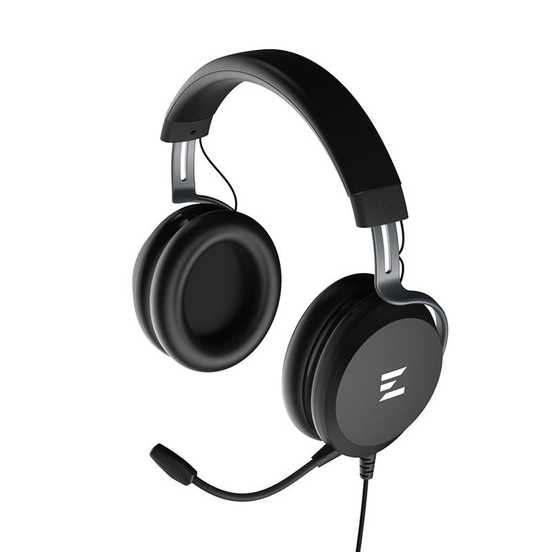 Zalman ZM-HPS610 hoofdtelefoon/headset Bedraad Hoofdband Gamen Zwart