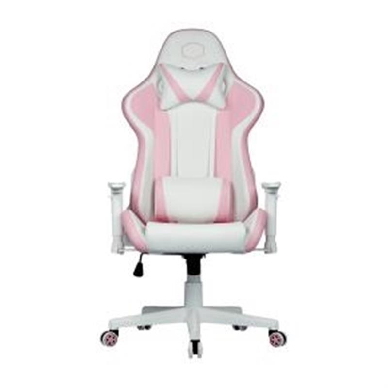 Cooler Master Caliber R1S Gaming Chair PINK WHITE 2D Arm-rest 90-180 degree 150kg