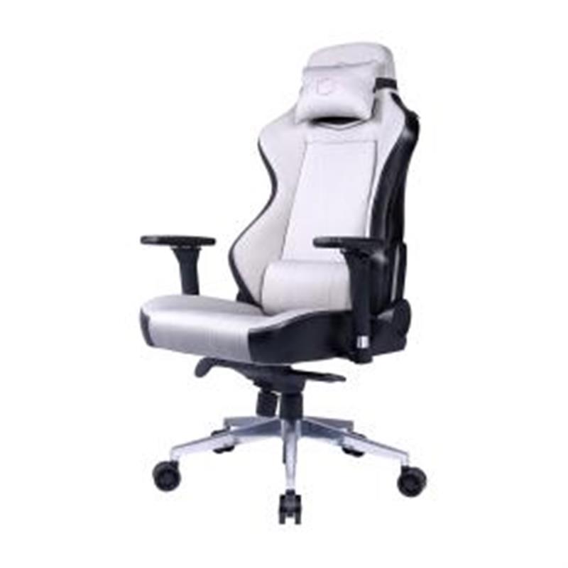 Cooler Master Caliber X1C Gaming Chair GREY 4D arm-rest lift sway swivel forward 
