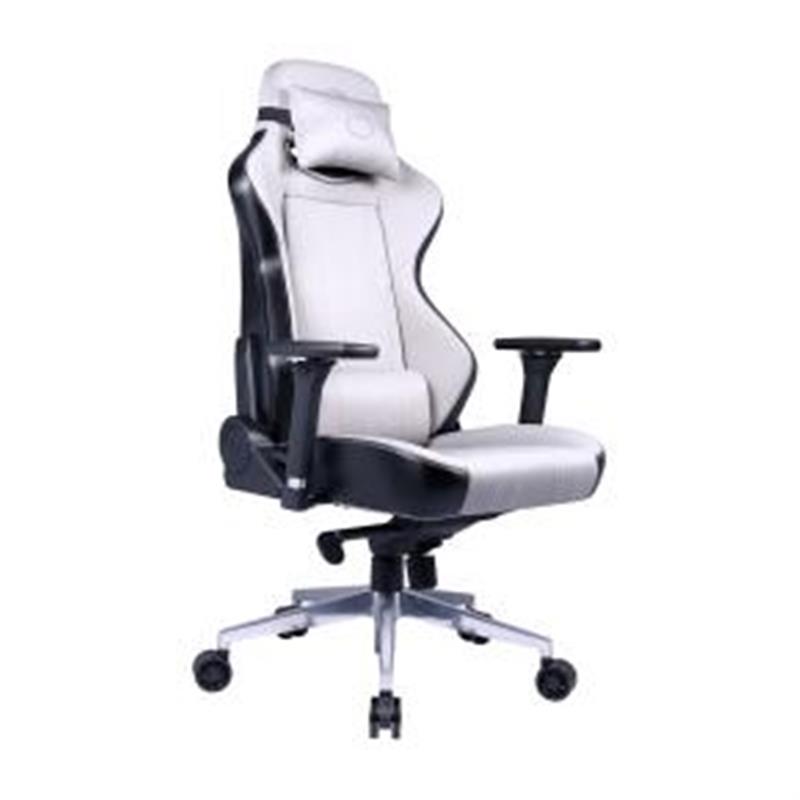 Cooler Master Caliber X1C Gaming Chair GREY 4D arm-rest lift sway swivel forward 