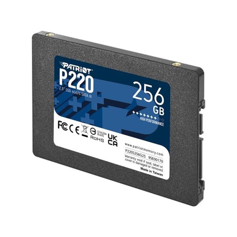 Patriot P220 SSD 256 GB 2 5 SATA3 6 Gbps