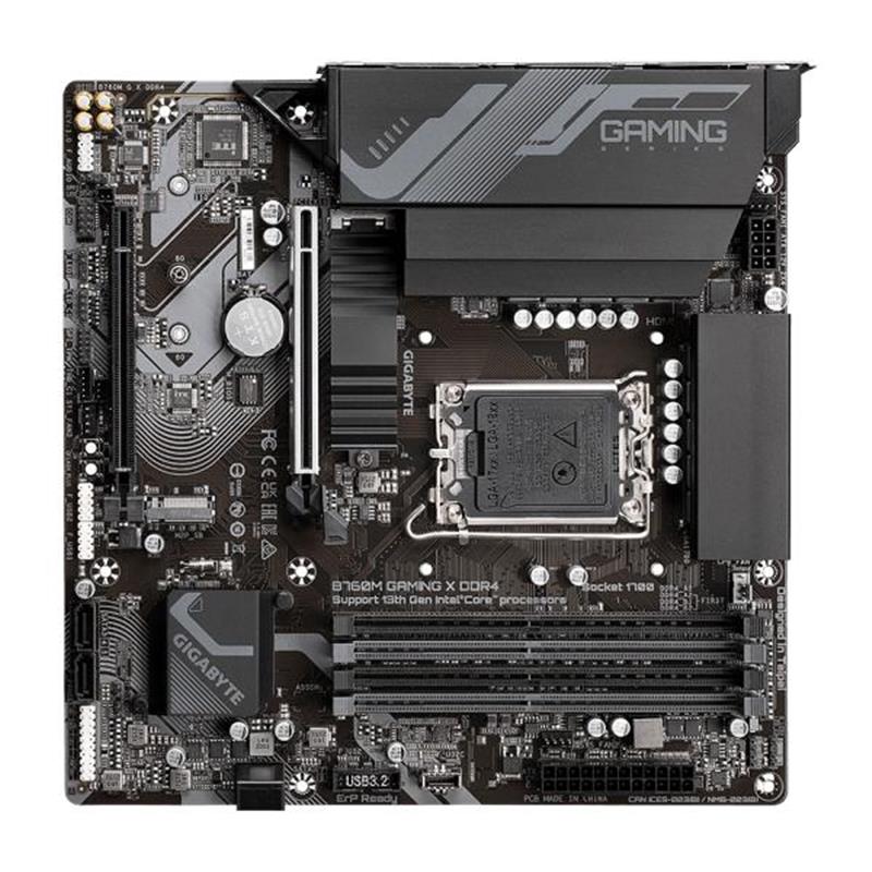 Gigabyte B760M GAMING X DDR4 moederbord Intel B760 LGA 1700 micro ATX