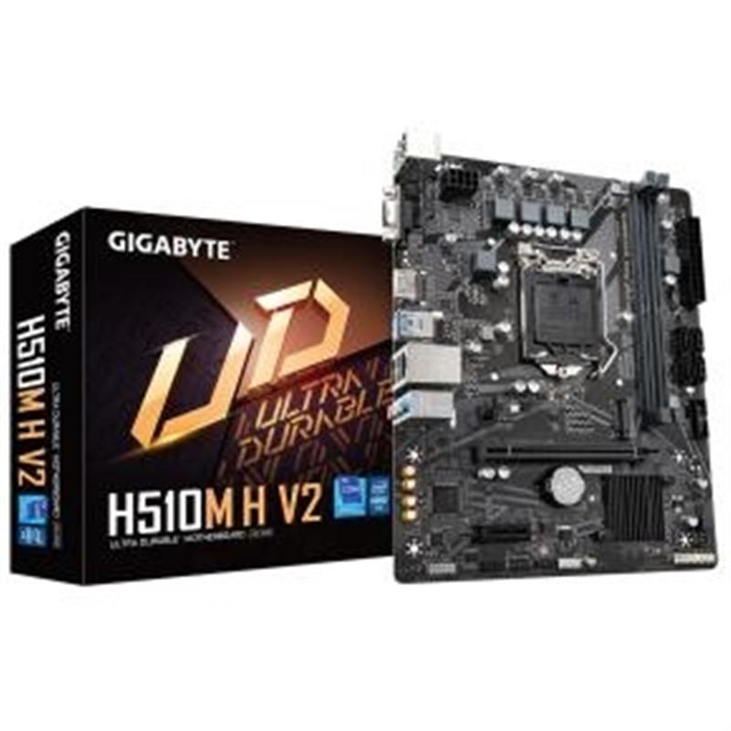 Gigabyte H510M H V2 moederbord Intel H510 Express LGA 1200 micro ATX