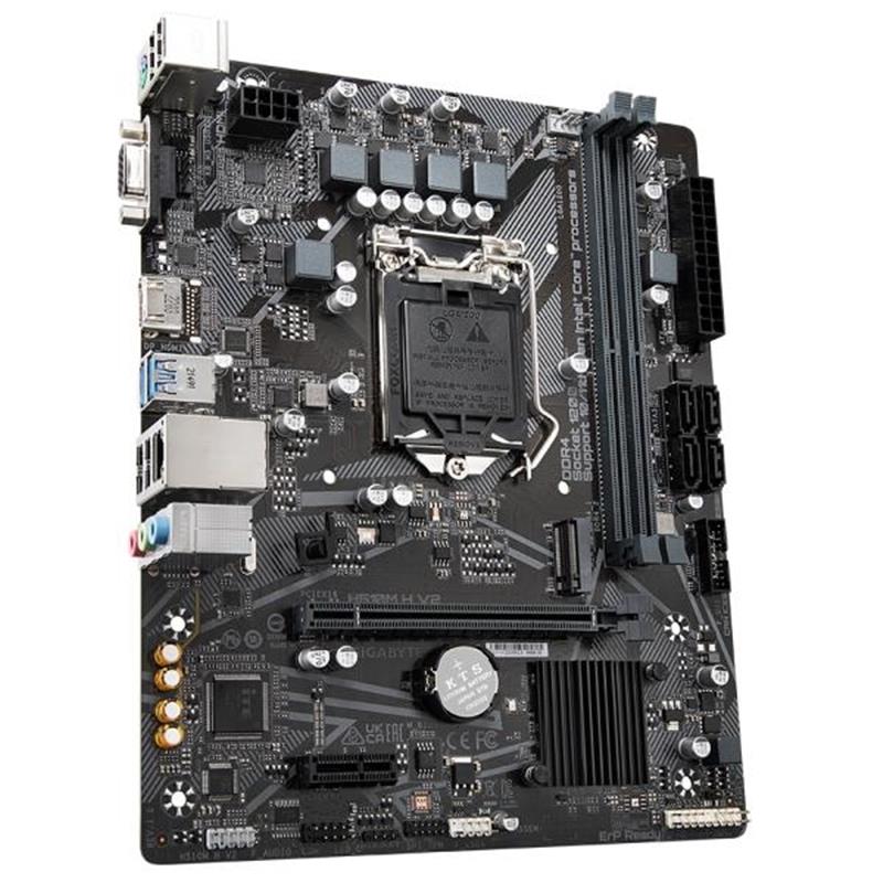 Gigabyte H510M H V2 moederbord Intel H510 Express LGA 1200 micro ATX