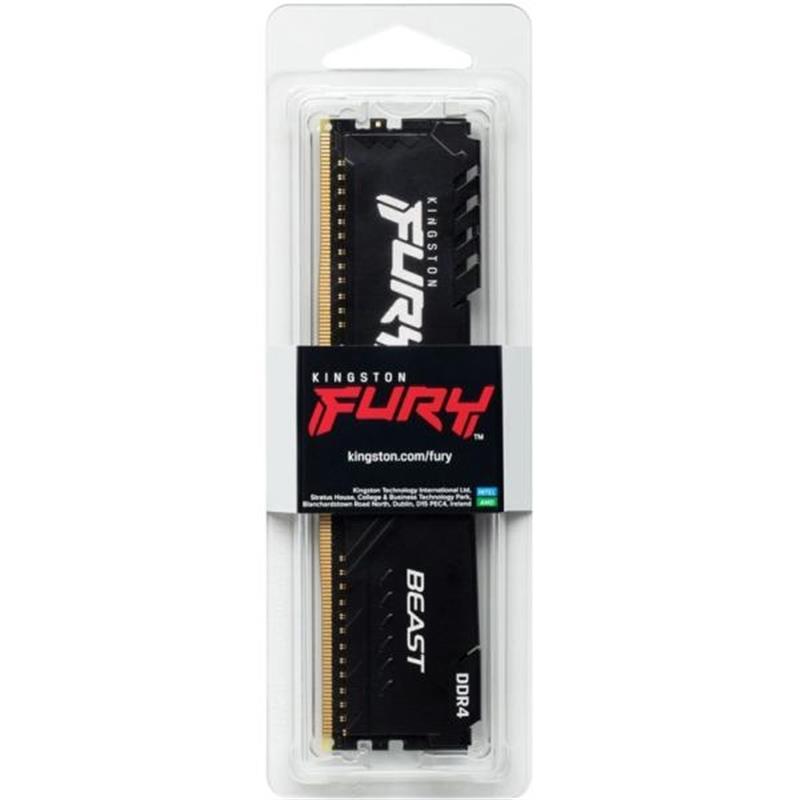 16GB DDR4-3200MHz CL16 DIMM 1Gx8 FURY