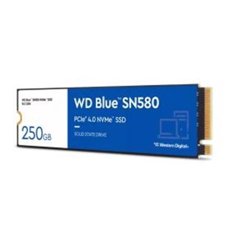 WD SSD M.2 (2280) 250GB Blue SN580 PCIe 4.0/NVMe (Di)